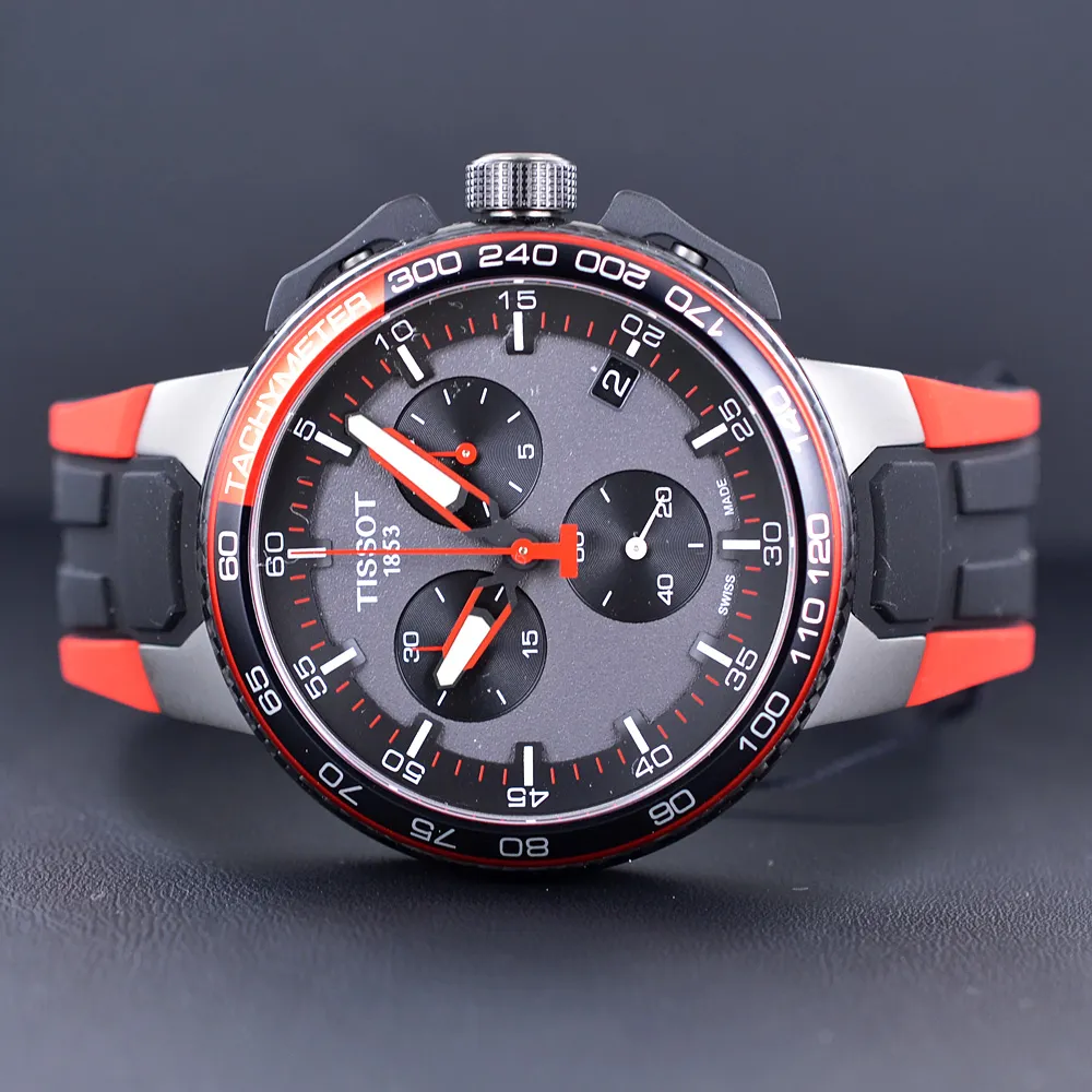 Orologio da uomo Tissot TOUR DE FRANCE 2017 T-BIKE rosso T111.417.37.441.01